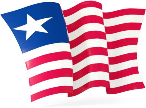 Waving Flag Png Graphic Library Library - Happy Independence Day Liberia 2018 (640x480), Png Download
