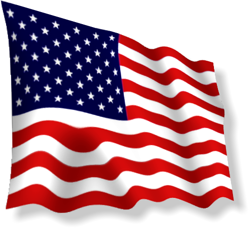 Flag - Gifted Living 13b3043 American Vertical Flag (497x454), Png Download