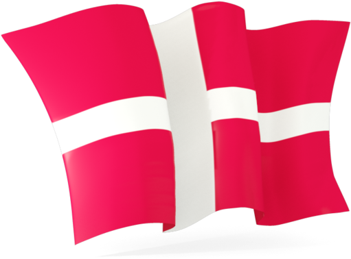 Danish Flag - Denmark Flag Waving Png (640x480), Png Download