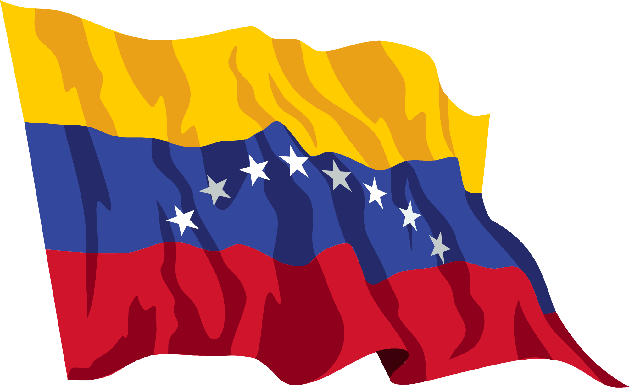 Open - Venezuela Flag Icon Png (2000x1240), Png Download