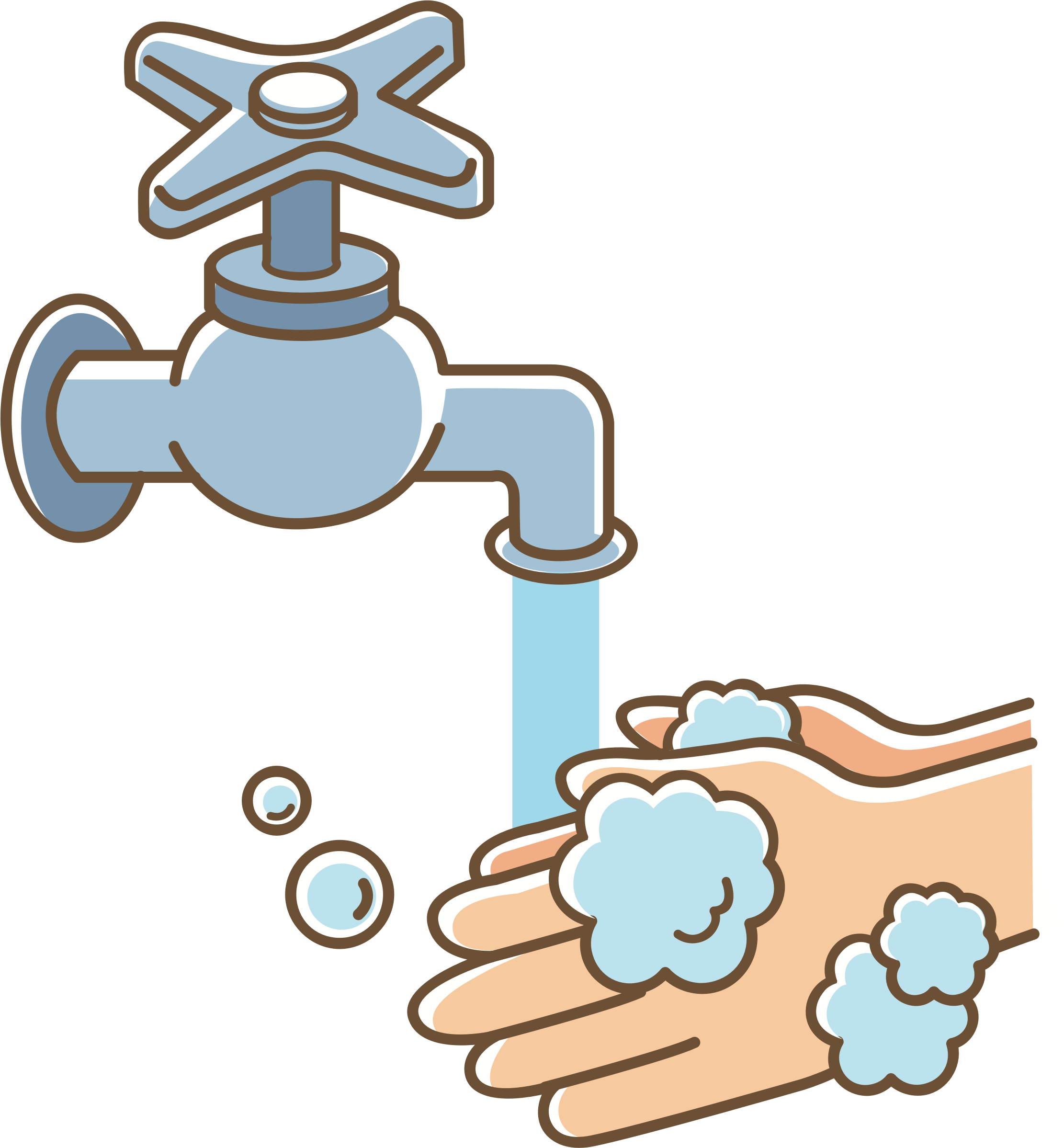Wash Hands Png - Wash Your Hands Clip Art (2222x2397), Png Download