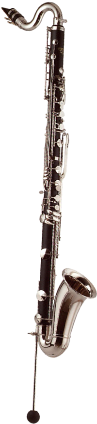 Bass Clarinet - Leblanc Vito L7168 Bb Bass Clarinet (213x877), Png Download