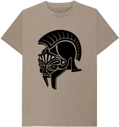 Unisex - Spartan - T-shirt - Logo Roman (480x506), Png Download