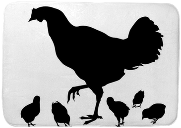 Roster Black & White (400x400), Png Download