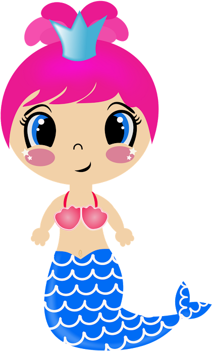 Mermaids Mermaid Clipart, Mermaid Disney, Mermaid Birthday, - Birthday Mermaid Clipart (464x720), Png Download