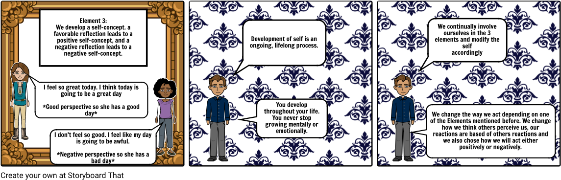 The Looking Glass Concept - Cartoon (1164x385), Png Download