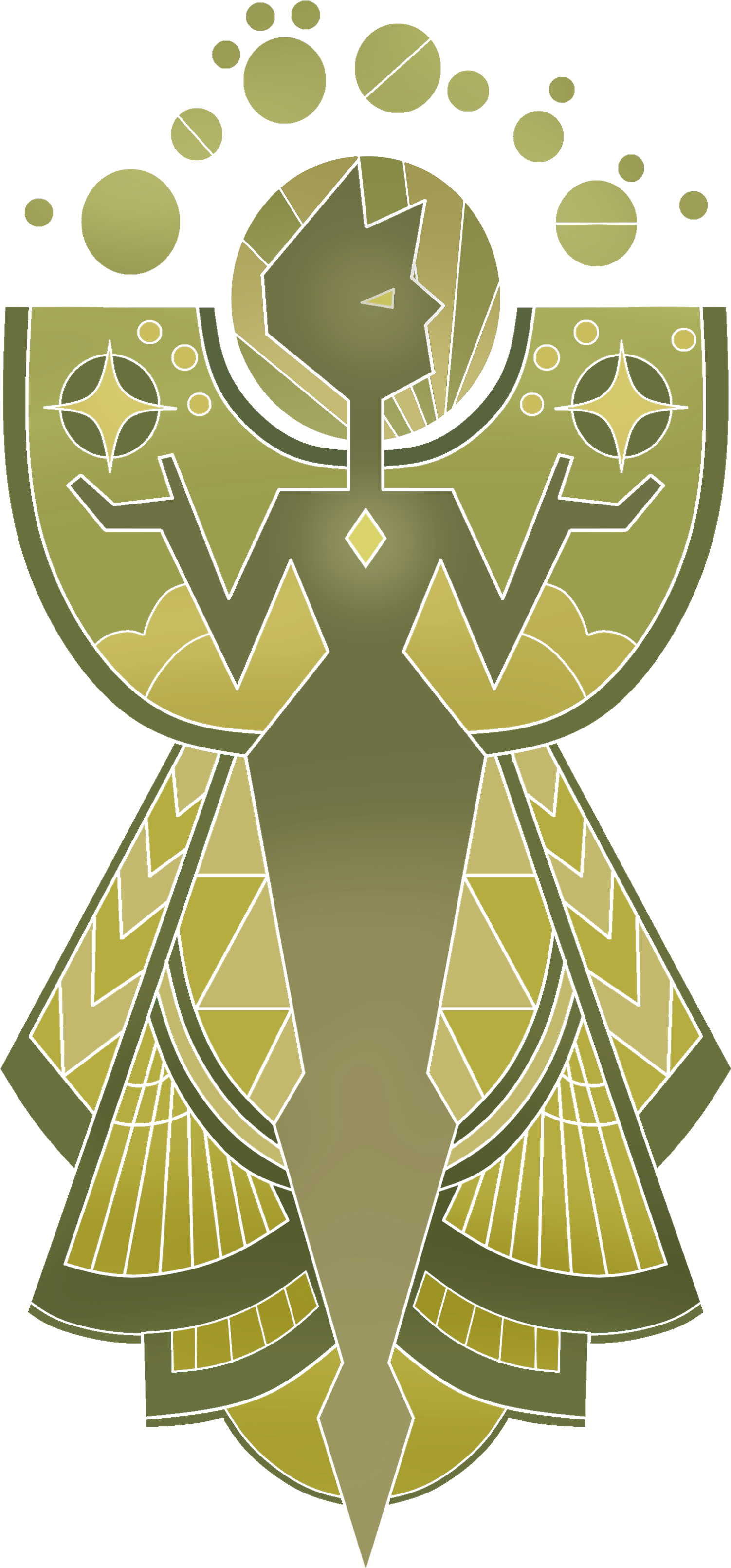Yellow Diamond - Steven Universe Yellow Diamond Mural (1585x3284), Png Download