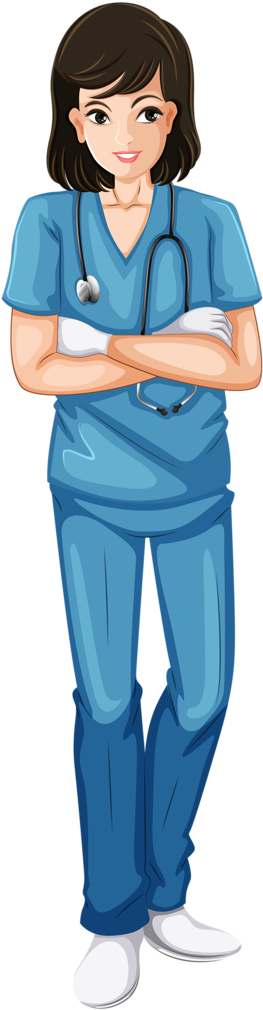 Nurse Clip Art, Medical Clip Art, - Female Nurse Clipart Png (317x1024), Png Download