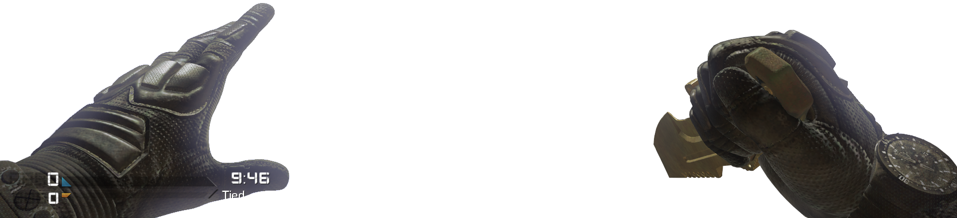 Gold Combat Knife Codg - Infinite Warfare Knife Png (1920x438), Png Download