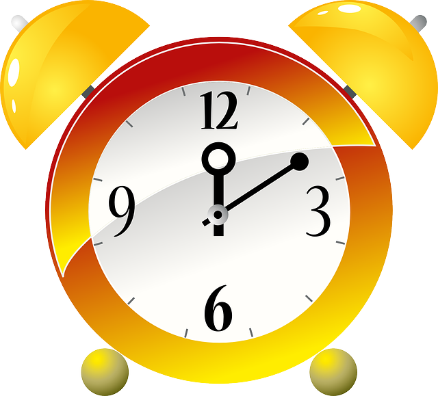 Alarm Clock Cliparts - Animated Clip Art Clock (600x543), Png Download