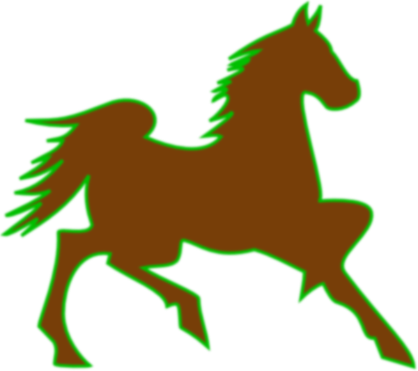 Fire Horse Green Svg Clip Arts 600 X 533 Px (600x533), Png Download