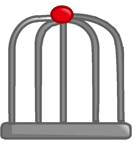 Bird Cage - Bfdi Cage (573x559), Png Download