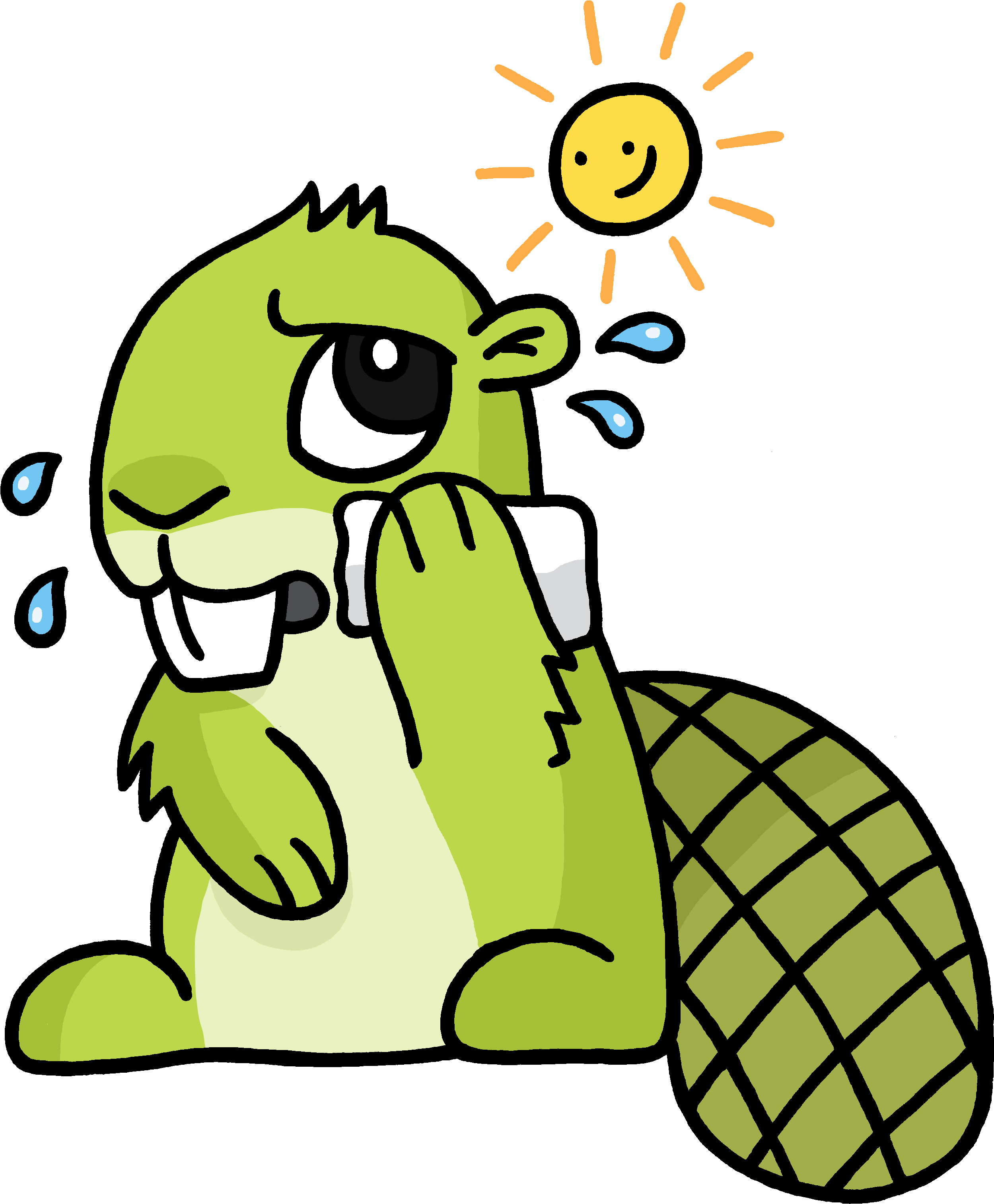 Hot Weather Adsy - Hot Weather Clipart Png (2957x3227), Png Download