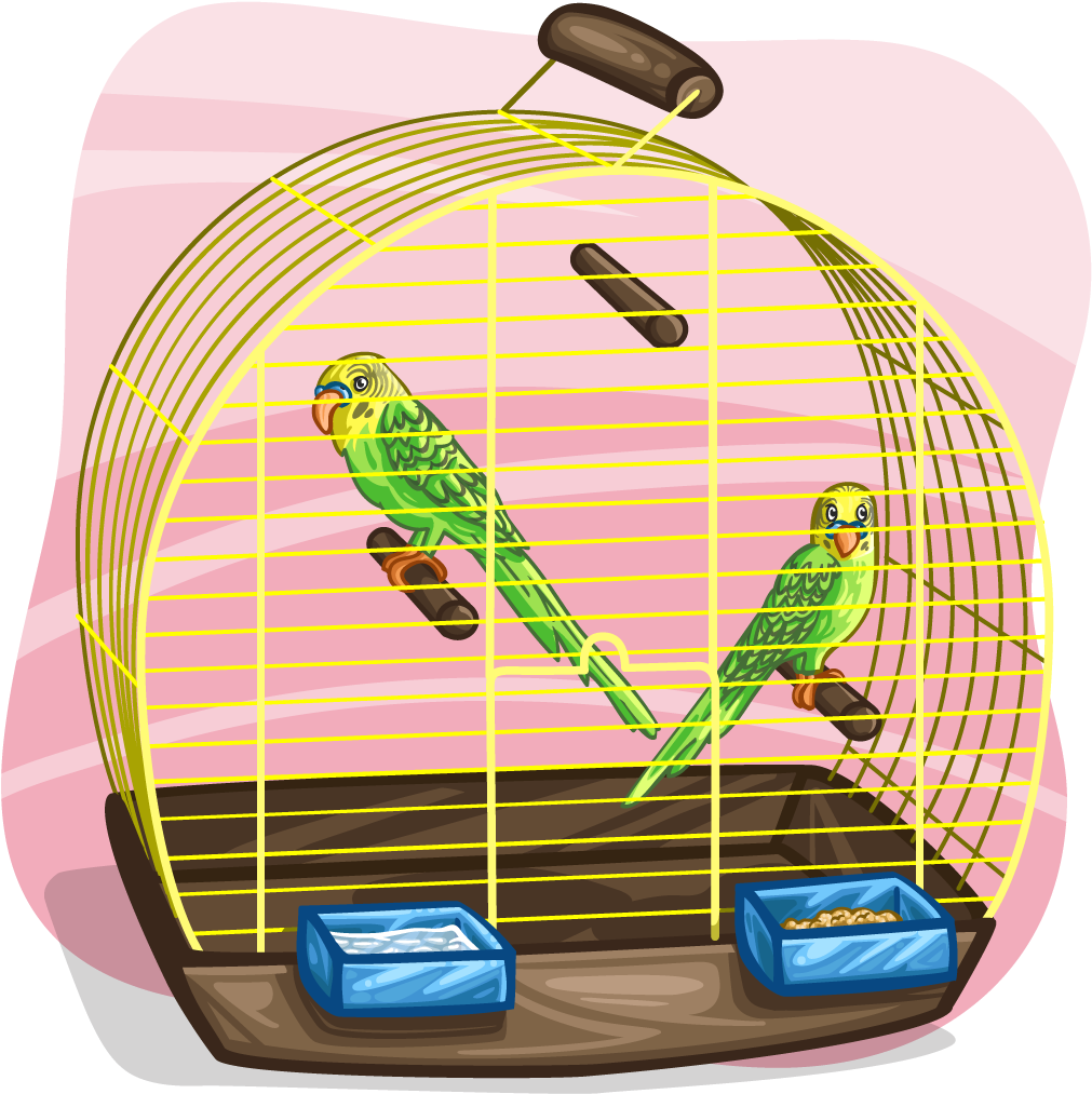 Pet Store Pals - Cage (1024x1024), Png Download