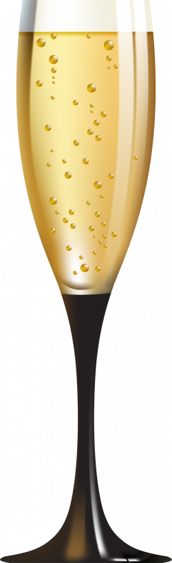 Champagne Glasses Png - Champagne Glass Clipart Png (250x817), Png Download