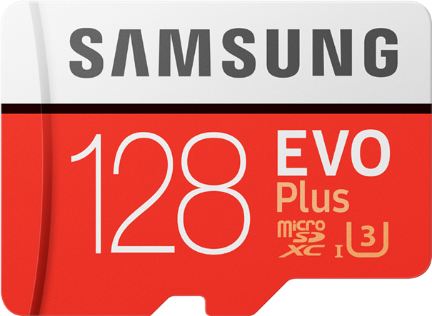 Samsung Memory Cards - Samsung Evo Plus 128gb Micro Sdxc With Adapter (800x600), Png Download