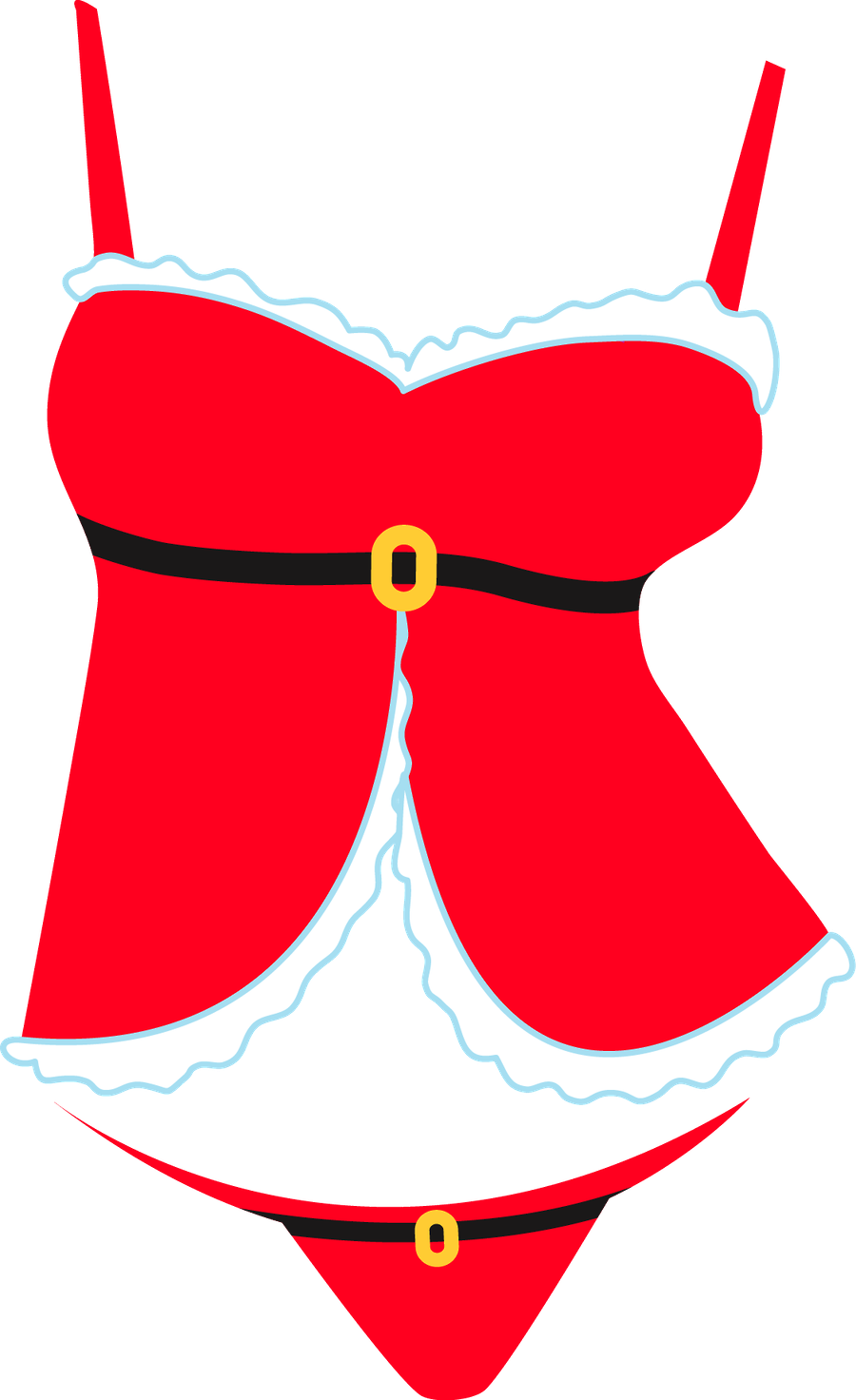 Lingerie Clipart Shirt - Corset (900x1472), Png Download