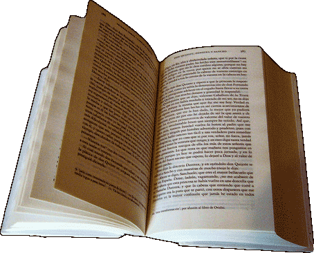 Libro Abierto2 - Gif De Un Libro Png (454x366), Png Download