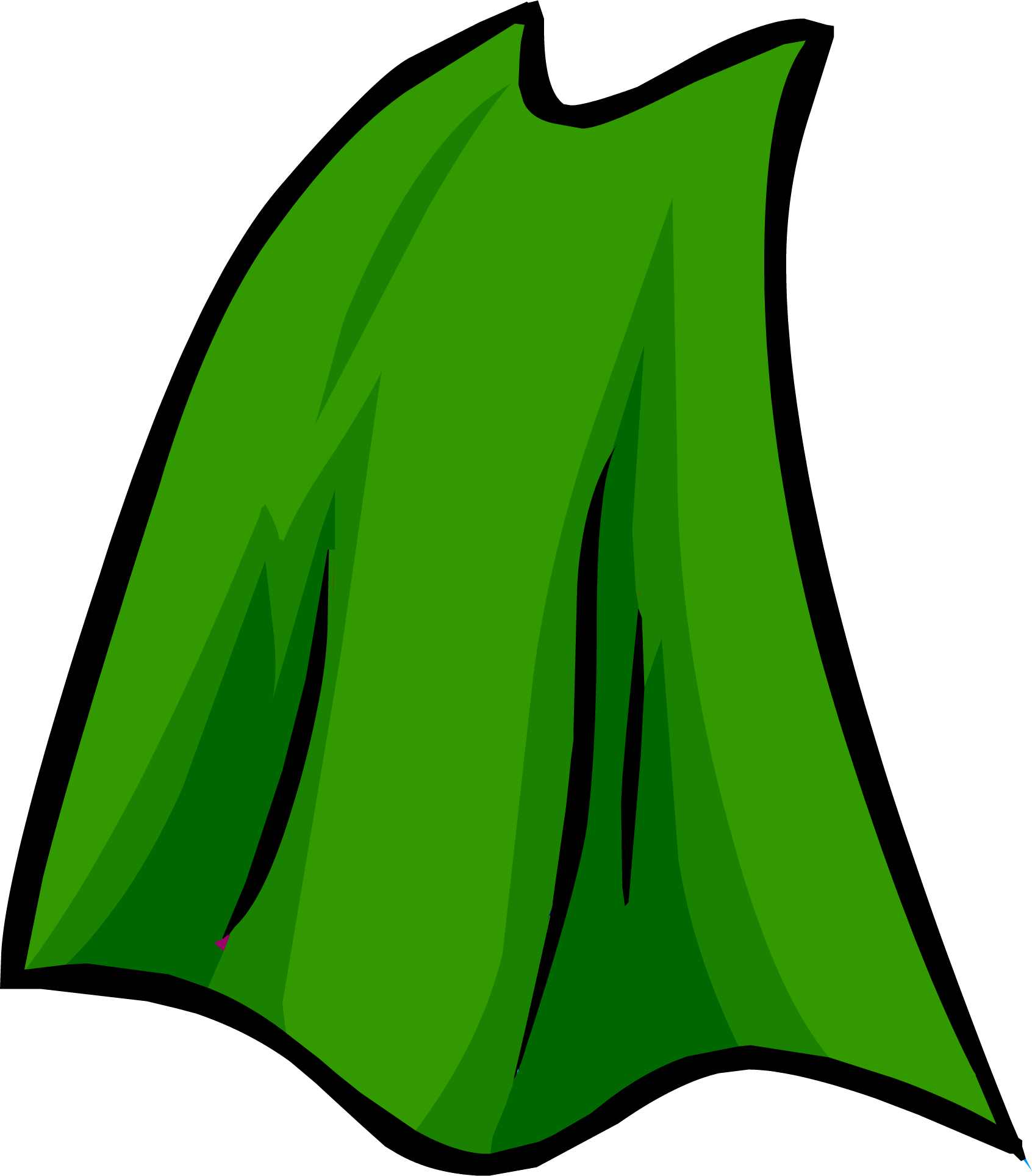 Rain Cape - Superhero Cape Clipart (1692x1927), Png Download