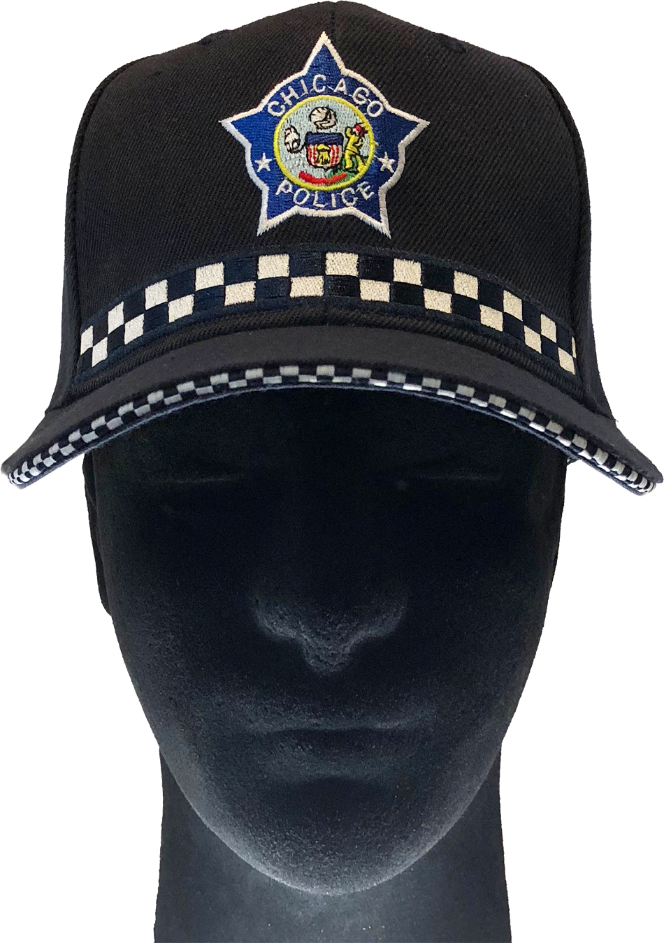 Chicago Police High Crown Uniform Cap Police Officer - The Cop Shop Chicago (950x1350), Png Download
