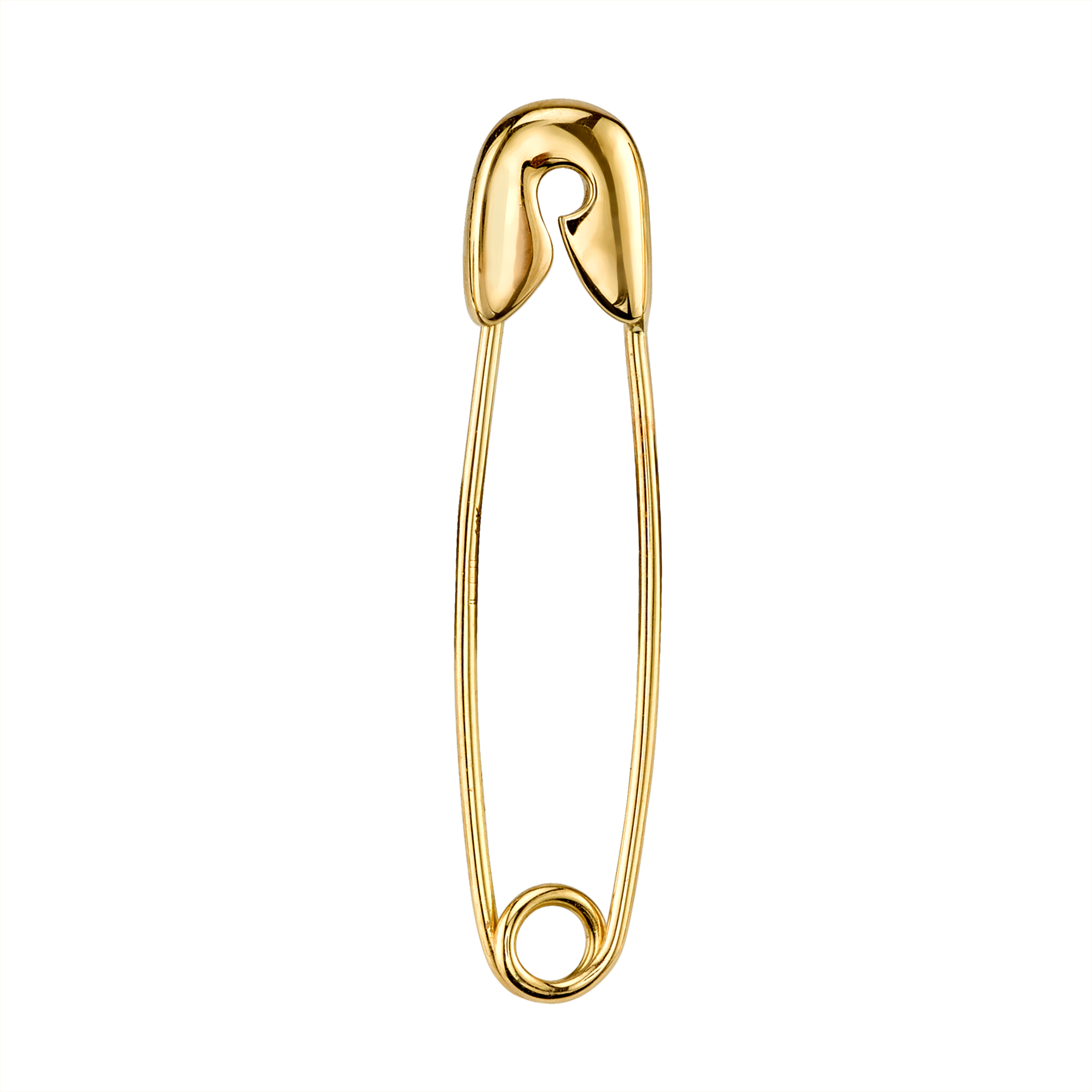 Golden Safety Pin Png Image - Safety Pin (1800x1800), Png Download