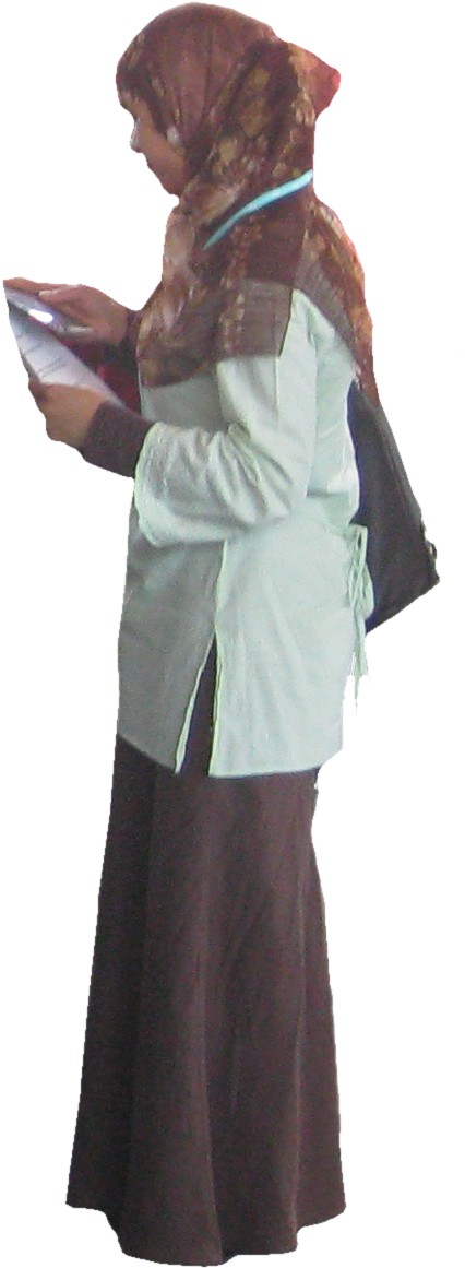 Muslim Woman Png - Muslim Woman Standing Png (1160x1160), Png Download