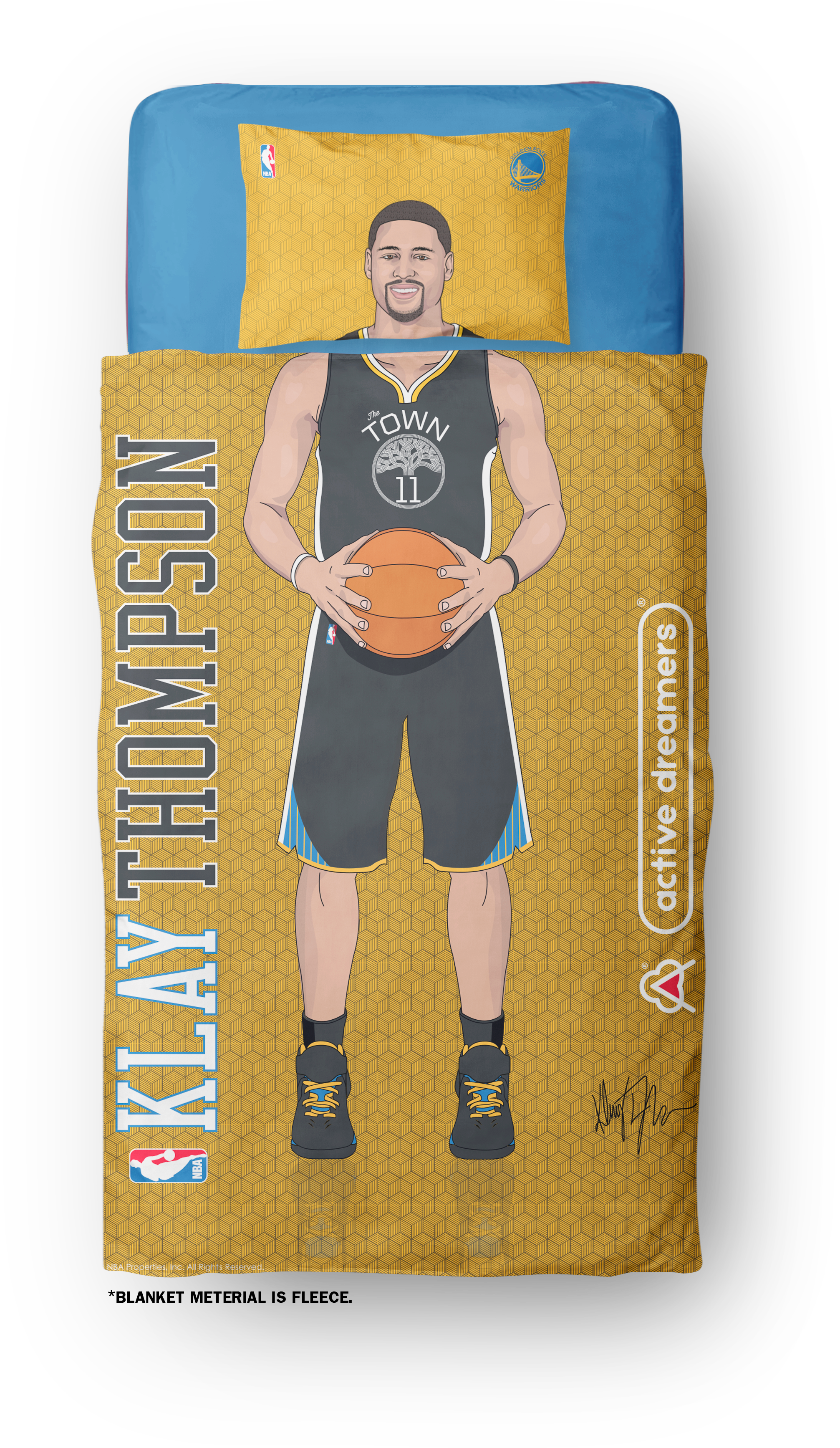 Klay Thompson "signature Series" Blanket - Kevin Durant (4000x4000), Png Download