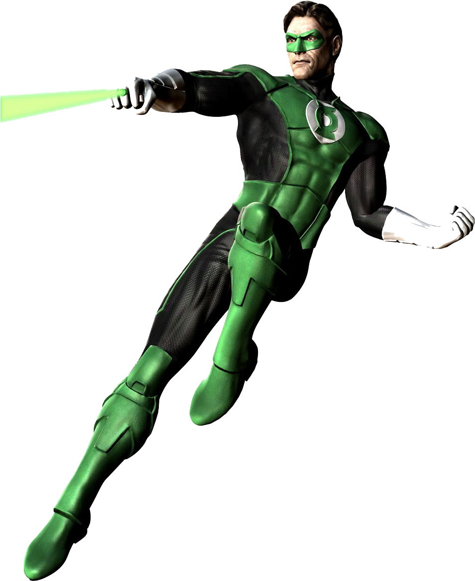 The Green Lantern Png Hd - Green Lantern Injustice Png (980x1200), Png Download