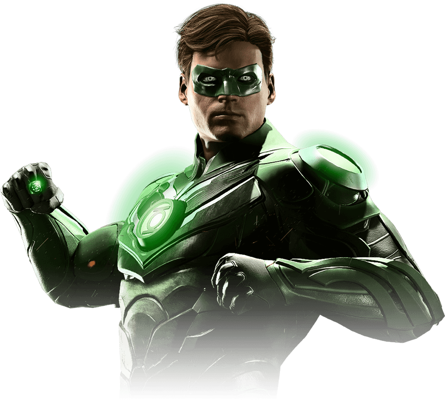 Green Lantern - Green Lantern Costumes Injustice 2 (1140x840), Png Download