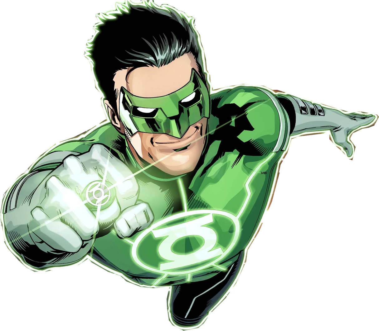 Green Lantern Iii - Injustice : Gods Among Us Year 2 By Mike S. Miller (1408x1080), Png Download