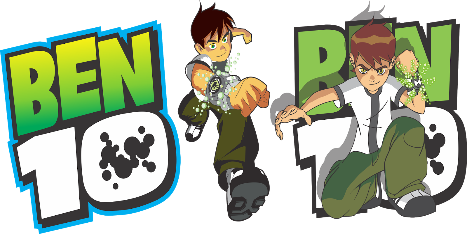 Vetores Ben 10 Vetcor Grátis Download - Ben 10 (1600x804), Png Download