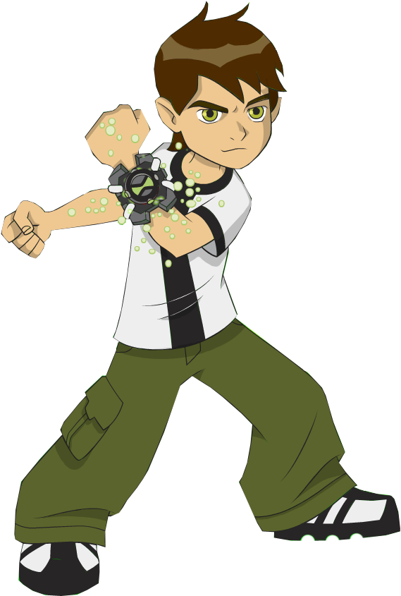 Ben 10 Cut Out (636x911), Png Download