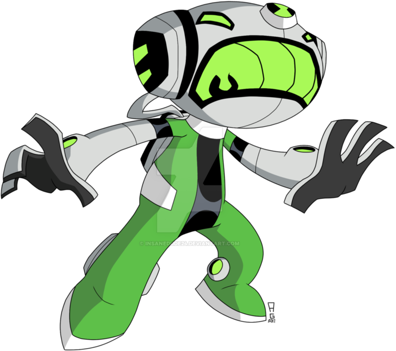 Echo Drawing Ben 10 Png Free - Ben 10 Reboot Kevin (871x917), Png Download