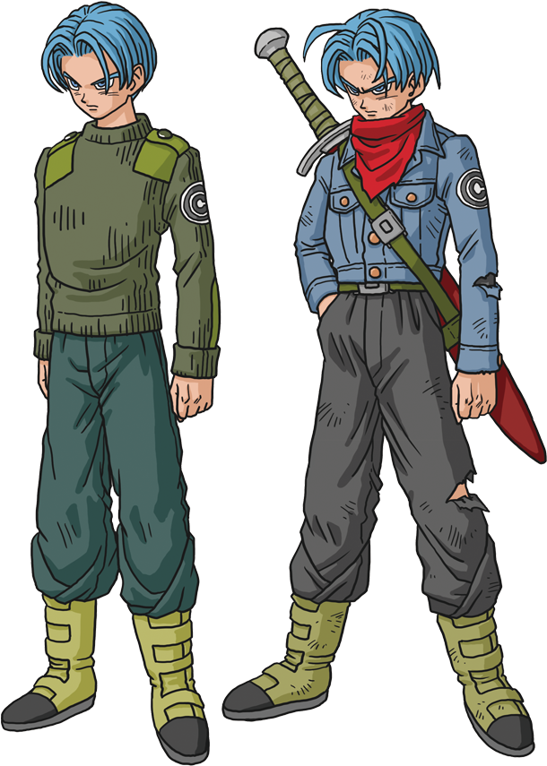 [ Img] - Trunks Du Futur Dbs (700x854), Png Download