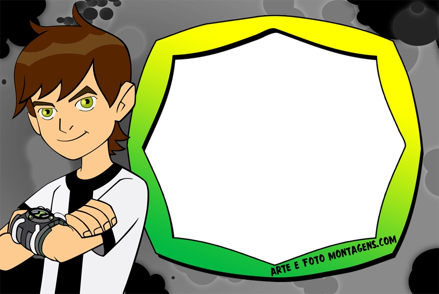 Montagem Para Fotos - Ben 10 (898x602), Png Download