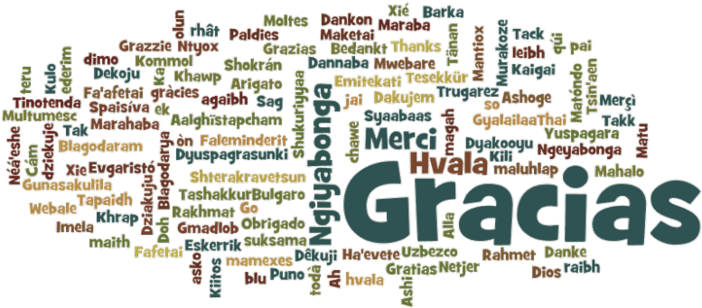 Published December 20, 2015 At 800 × 429 In - Gracias En Todos Los Idiomas Gif (800x429), Png Download