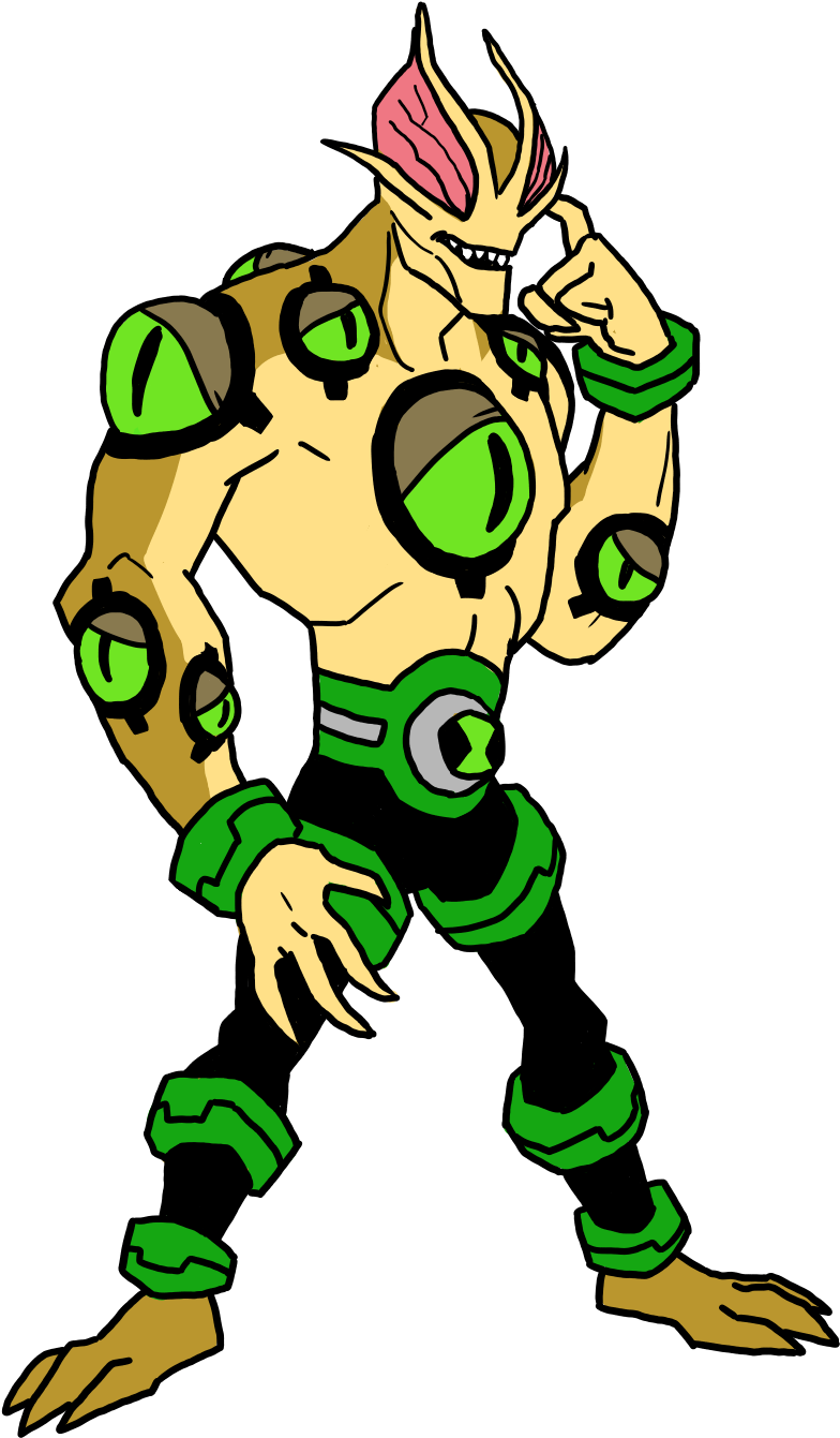 Oh, Such Whimsy , Eye Guy Was In The Latest Episode - Ben 10 Eyeguy (904x1391), Png Download