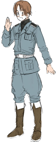 North Italy - Diy Hetalia Cosplay (252x602), Png Download