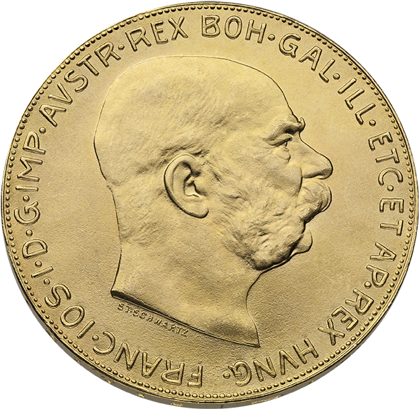 100 Coronas Thumb - Gold Wolf Canada Coin (600x600), Png Download