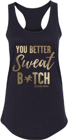 Sweat B*tch - Shirt (600x600), Png Download