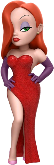 Who Framed Roger Rabbit - Rock Candy Jessica Rabbit (600x600), Png Download