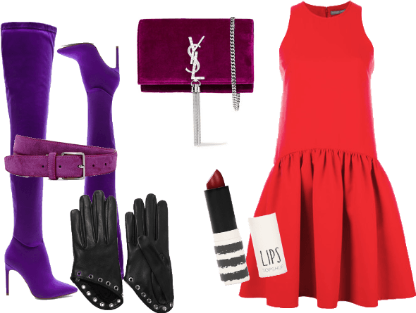 Jessica Rabbit Disneybound - Alexander Mcqueen - Eyelet-embellished Leather Gloves (590x445), Png Download