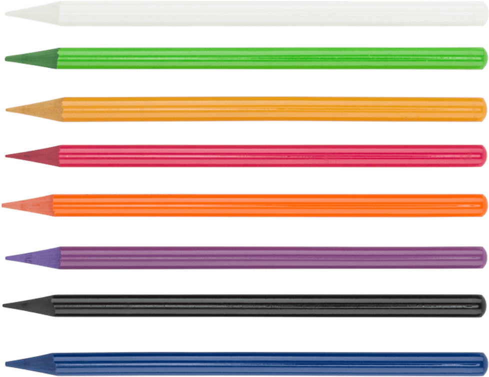 Woodless Colored Pencil - Pencil (1200x1400), Png Download