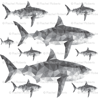 Click To Go Back - Quadro Decorativo - Tubarão - 036qds (400x400), Png Download