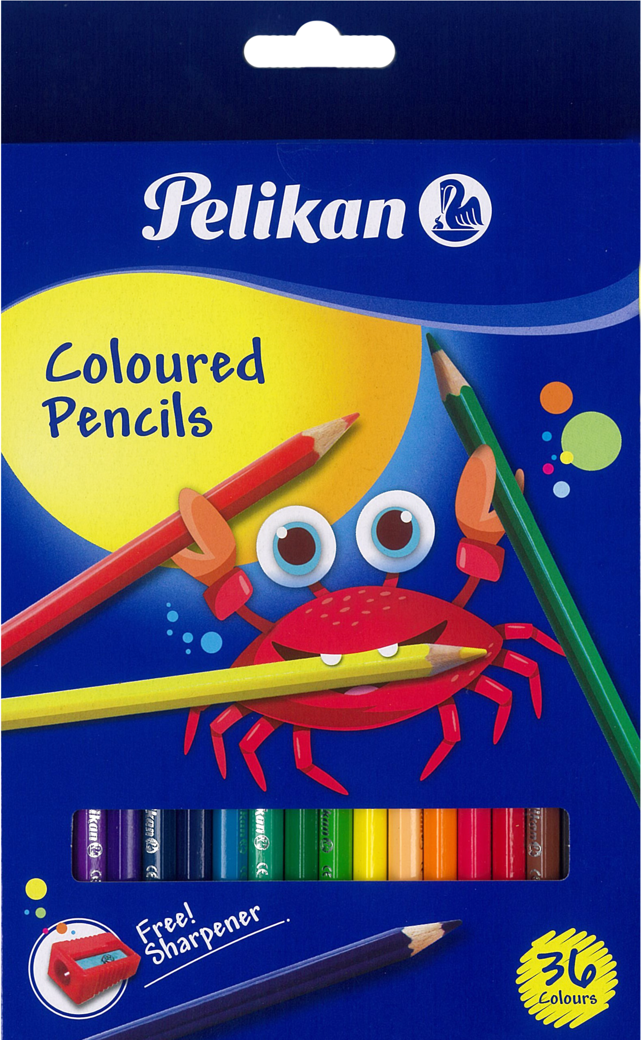 Coloured Pencils 36 Colours - Pelikan 36 Colour Pencil Set (2048x2048), Png Download
