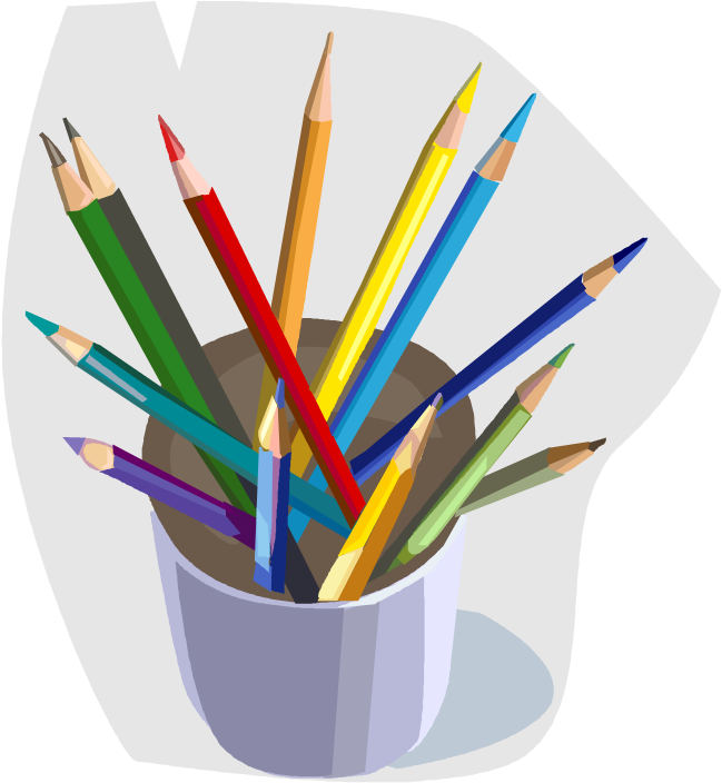 Colored Pencils - Value Education In Schools (656x721), Png Download