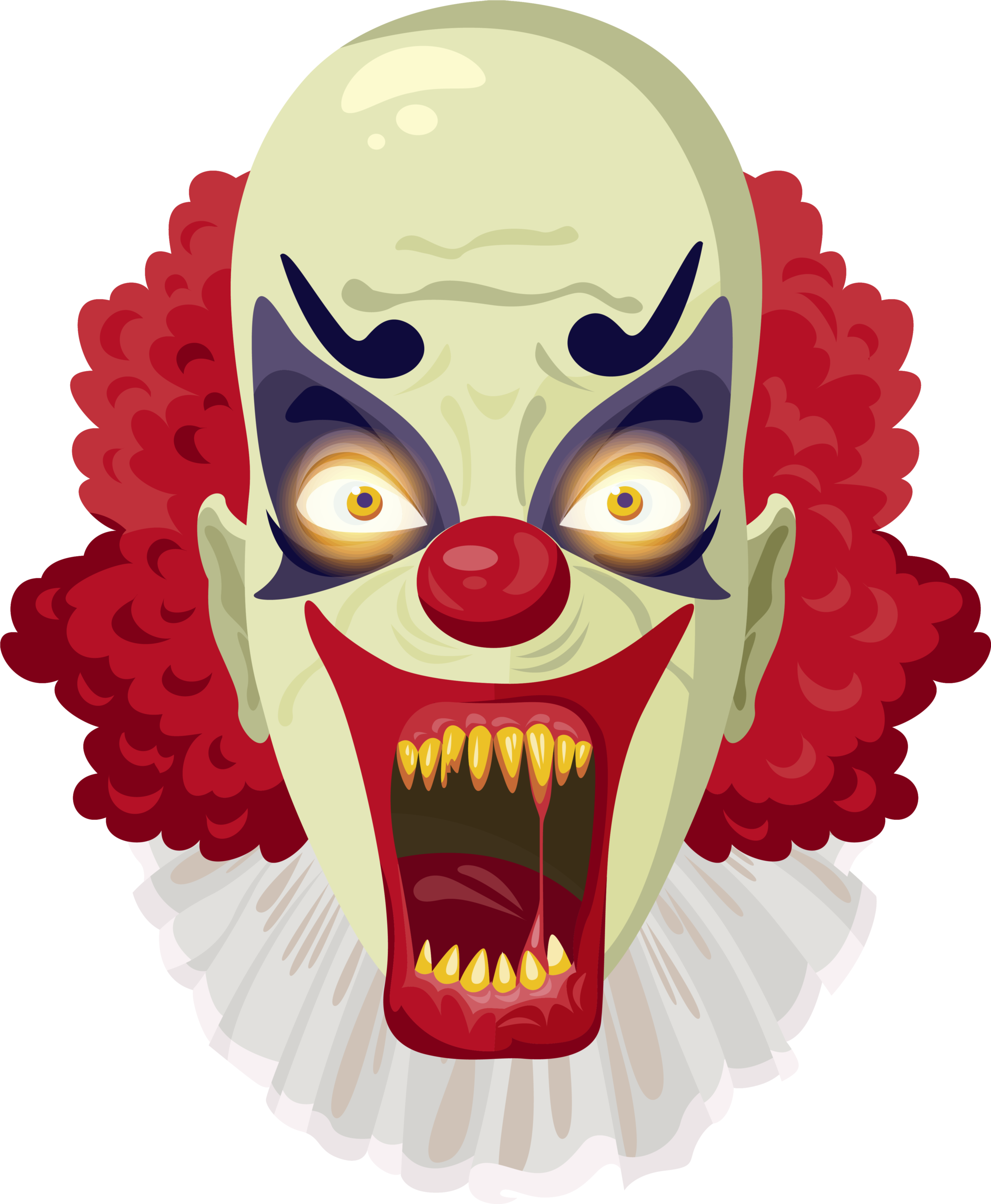 Download Hd Scary Clown Clipart Transparent Png Image Nicepng Com