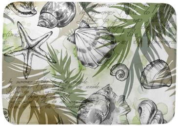 Summer Party Holiday Background, Watercolor Illustration - Watercolor Painting (400x400), Png Download