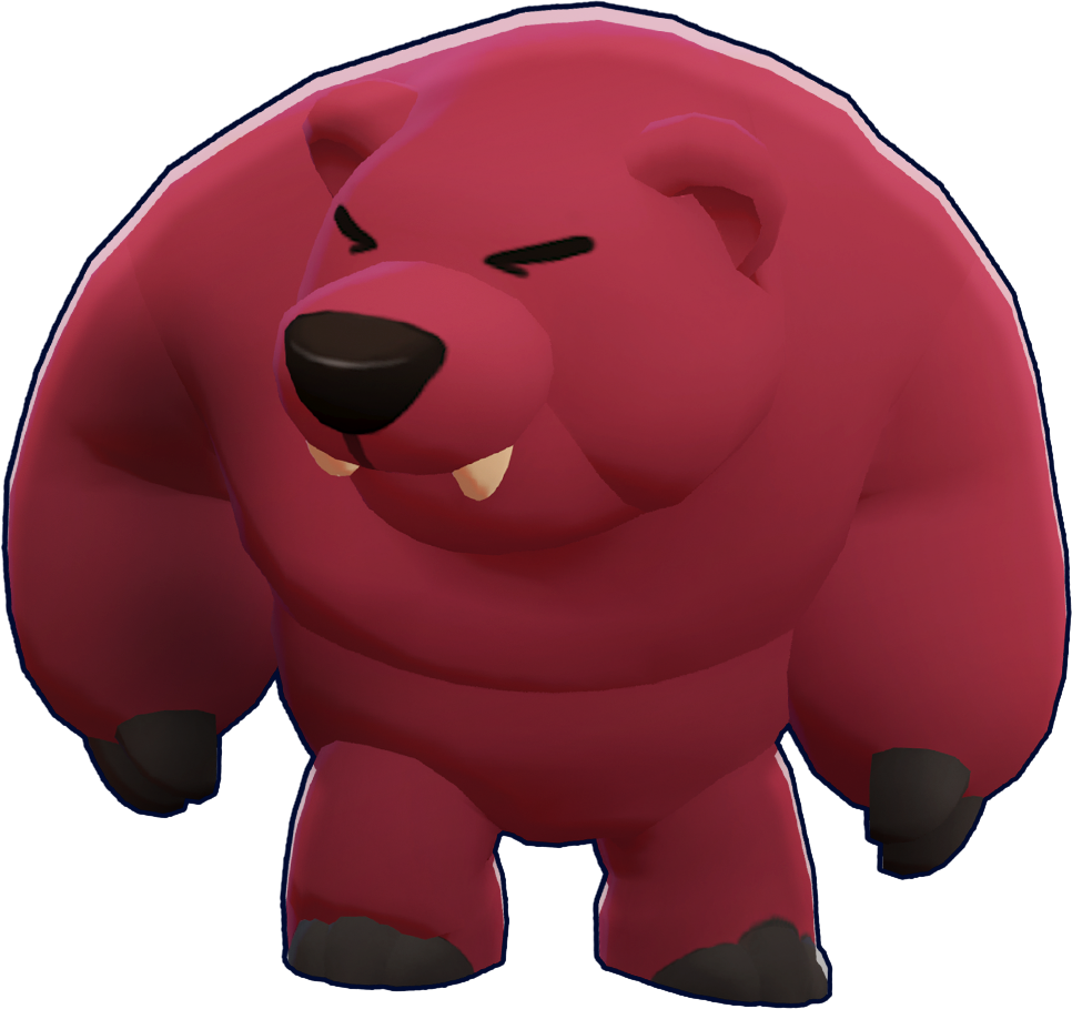 3d Bear (966x909), Png Download