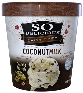 So Delicious Ice Cream - So Delicious Cashew Milk Ice Cream (370x396), Png Download